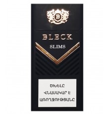 Сигареты Bleck Black Gold Slim (Блек Блэк Голд Слим)
