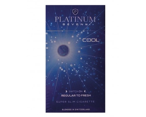 Купить Сигареты  Platinum Seven Superslims Cool (Платинум Суперслимс Кул)