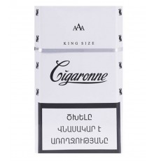 Сигареты Cigaronne King Size White (Сигароне Кинг Сайз Белые)