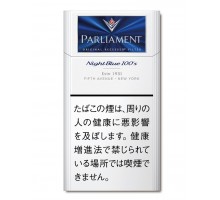  Сигареты Parliament Night Blue 100’s Japan (Парламент Найт Блю 100 мм Япония)